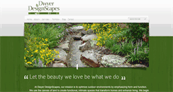 Desktop Screenshot of dwyerdesignscapes.com